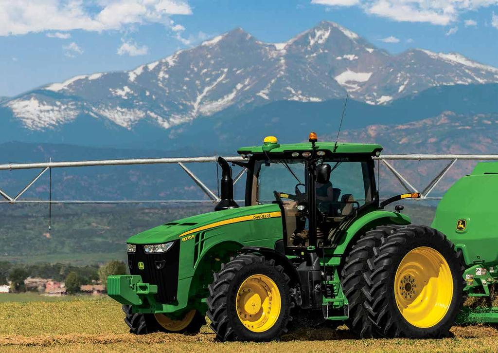 Extend your day With an impressive selection of factory-installed options, you can match your 8R/8RT Series Tractor s capabilities to your application and needs.