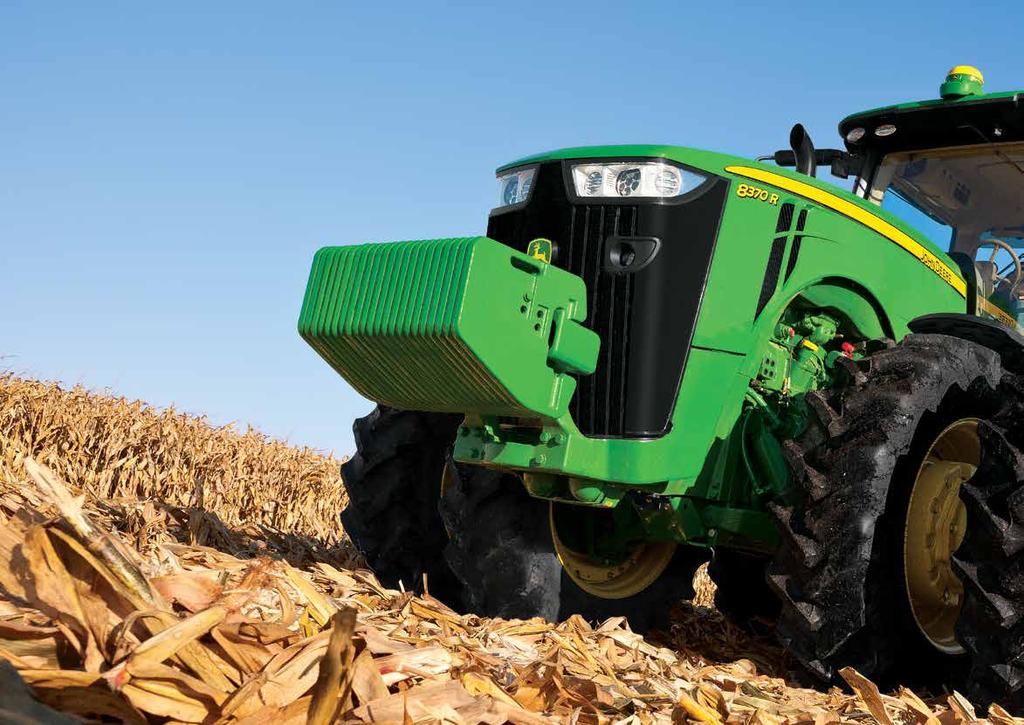 Reduce your input, boost your output The John Deere PowerTech PSS 9.0 L Engine delivers uncompromised performance, up to 272-engine kw, and up to 298-engine kw through Intelligent Power Management.