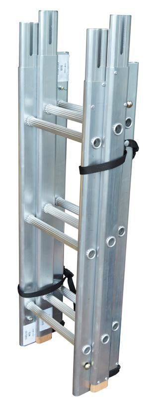 7. SURVEYORS LADDER SECTIONAL SURVEYORS LADDERS OVERVIEW Interlocking sectional ladders, manufactured in oval section with serrated rungs.