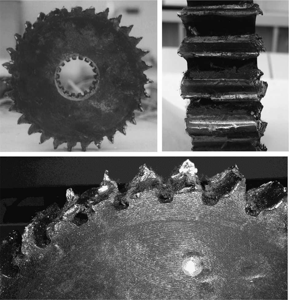 3.2. Failure analysis of rotor shaft gear I. Akinci et al. / Engineering Failure Analysis 12 (2005) 400 404 403 The failed component is the rotor shaft gear in the second gearbox.