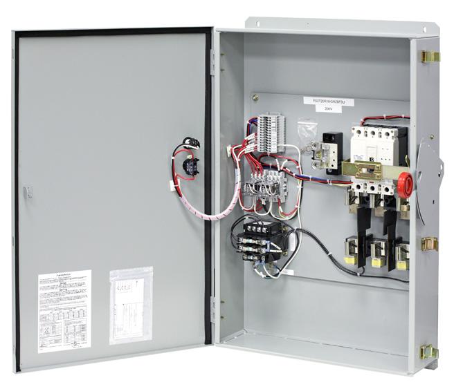600 Vac, 3Ø Amps* 30-400 A (PS) 30-200 A (PMP feeder switches) 400-800 A (PMP main switches) SCCR 200 ka RMS PS Power Module Switch for single elevator applications.
