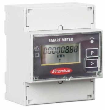 FRONIUS SMART METER Metering / Display / Total active power / Active power L1, L2, L3 / Total reactive power / Reactive