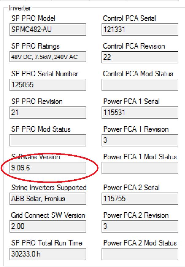 SP PRO FIRMWARE REQUIREMENTS 1. SP PRO Software Version 9.09 or higher is required.