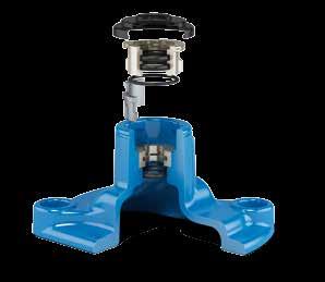 Furthermore, BAKIO gate valve ensures full isolation, on one hand with a triple sealing by the o-rings and the stuffing nut (bayonet), and on the other hand, by an