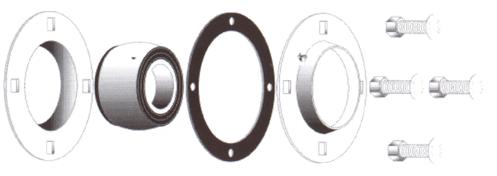 Bearing Flange Sets Order No. description Wt. Stock Retail B52M Pair of sealed flanges for 7/8 and 1 BSA series. 1 5133 $4.50 B62M Pair of sealed flanges for 1 1/8 and 1 3/16 BSA series. 1 5132 $4.
