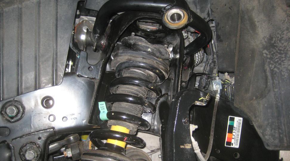 Install the new upper control arms back into the vehicle (54050-01 on driver side and 54050-02 on