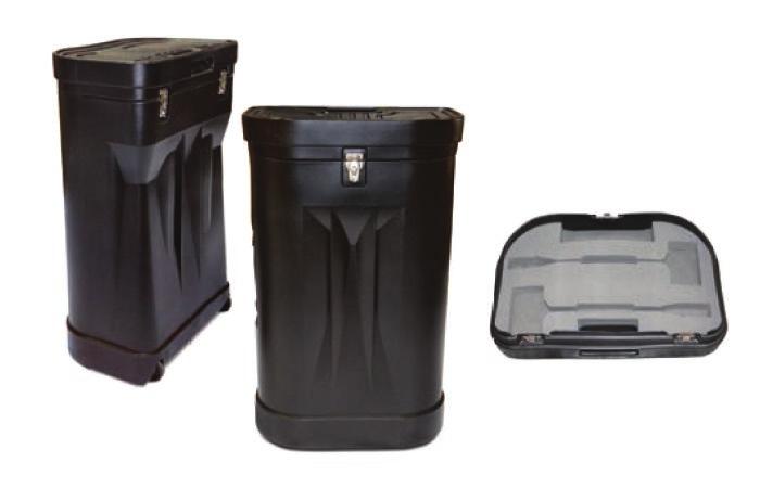 5"d Weight: 18 lbs CASE WRAP Wrap your case with graphics for an effective
