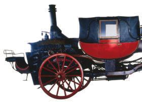 Many of them looked just like horse-drawn carriages, but without the horses. By the middle of that century, steam-powered vehicles were being used for London s first bus system.