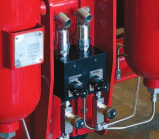 Integrating gas control functions, the highpressure, high-flow manifold system allows us to configure a wide variety of control options.