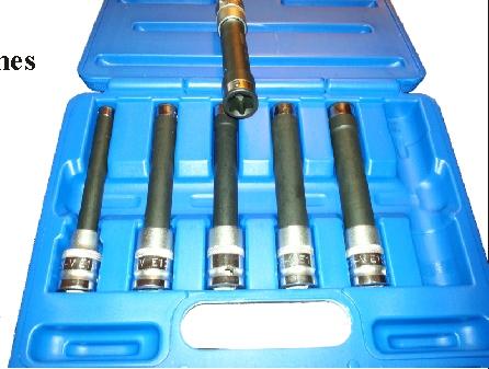 TTS1017B 17pcs Diesel Injector Seat Cutter Set To clean and re-cutting the injector seat