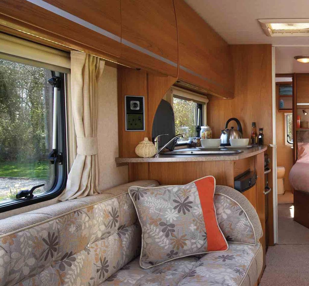 Pageant Series 7 Enjoy the five star experience Pageant has delivered over twenty years of award winning performance, which has seen it become the first choice of the discerning caravan owner.