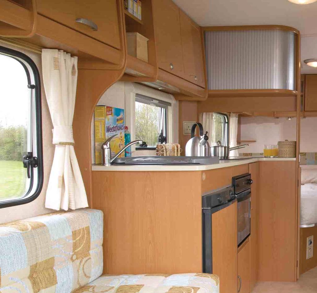 Discovery Series 5 The low cost lightweight touring home Acclaimed by public and press alike since its introduction, Discovery has been instrumental in bringing the joys of a touring caravan holiday