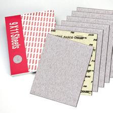 paper for Finishing Paper. Used for hand sanding or on random orbital sanders on both wood and metal. Open coat is used to reduce loading and give longer life.