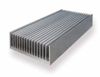 In addition, ELEKTRON offers complete assembly of heat sinks: drilling, milling, grinding or finishing such as anodising, nickel plating and silver plating.