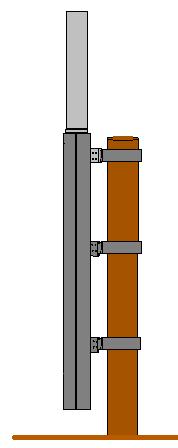 to existing pilling if one is present 6ft, 8ft and 10ft drive pipes are measured from the top to bottom of the square tubing only.