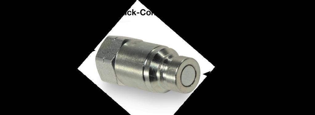 To connect male quick-connect fittings to the hydraulic nipple fittings: 1.