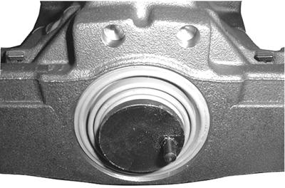 6 PAN 17 Renewing the seals 6.2.2 Fitting the protection cap Push a new and grease-free protection cap (10) over the adjuster screw. Centre the protection cap.