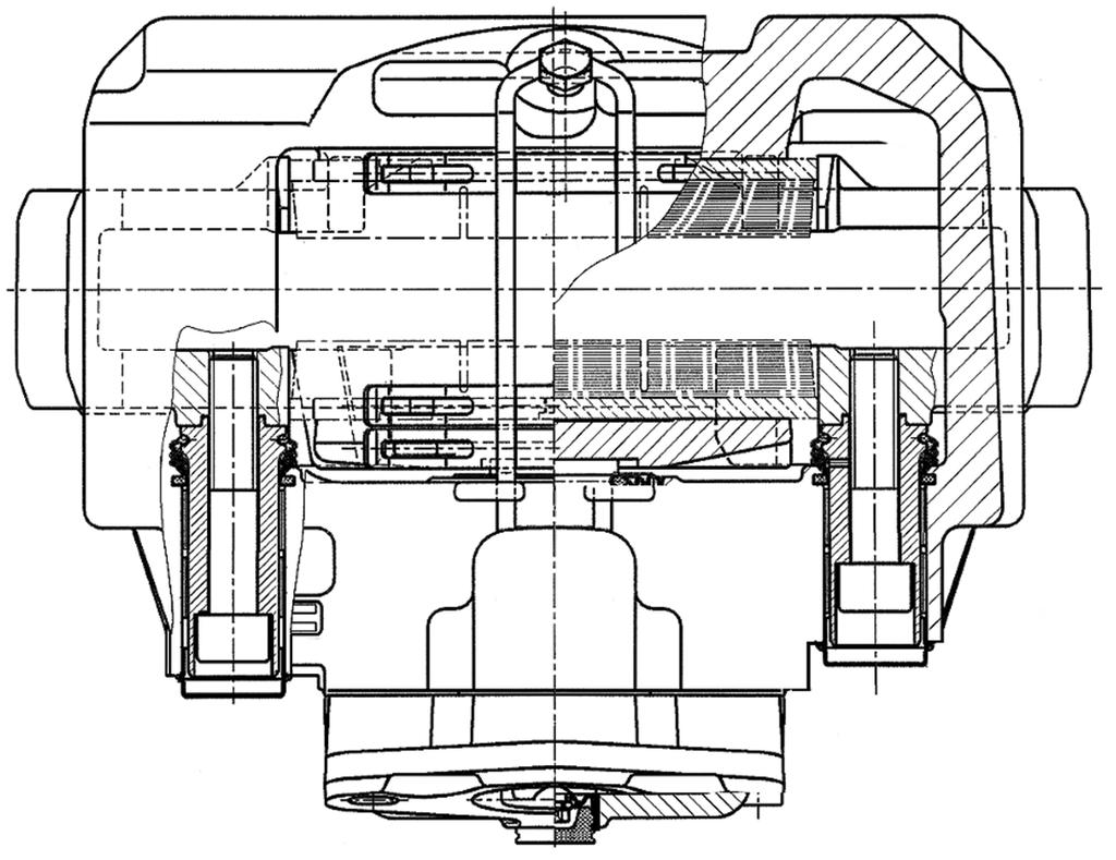 2 PAN 17 Description of the mechanical sliding calliper disc brake 1 A 2 5 4 8 19 10 9 7 6 21 13 22 Fig.