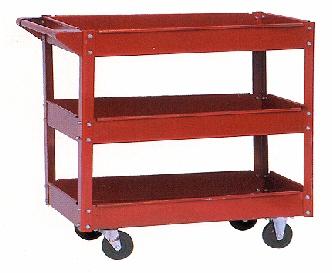 drain pan Table adjusts from 37 to 41 high; has locking tool drawer 24 x 18 x 5 ½ 2 rigid & 2 swivel casters with brakes Electronic Wheel Balancer Electronic wheel balancer 10-second cycle time,