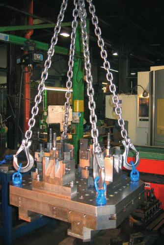 TLP The TITAN Hoist Ring TWN 1120 is capable of lifting with the working load limit in all directions. The coupling link is freely moveable in all directions.