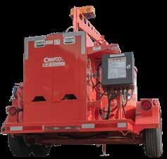 46100EB The EZ Series II 500 is designed to be maneuverable and easily towed.