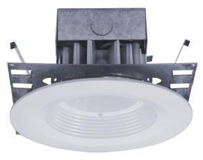 LEDH-NCR5ICA-DOB 5 Line Voltage LED Recessed Housing with Baffle Trim Non-IC type New Construction or Remodel Application 5 LED 7-3/8 (187mm) 3-7/8 (98mm) DESCRIPTION DESIGN FEATURES 7-1/8 (181mm)