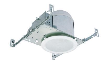 LEDH-RT56ICA 6 LED IC/AIR-TIGHT Recessed down light for new construction 6 LED 7-1/2" (190mm) 10-3/8" (263.5mm) 6-1/8" (157mm) 7-5/8" (193.