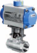 Valves are either CWP or ANSI rated, and can be specially prepared for oxygen or high-vacuum service.