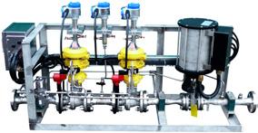 Metering pump concept and advantages This metering pump is a recent concept for liquid fuel systems. It offers unbeatable cost effectiveness for medium-sized gas turbine applications.
