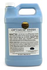 Optimum Final Finish will make the paint "POP" and the slickness is second to none. This is NOT a glaze or filler.