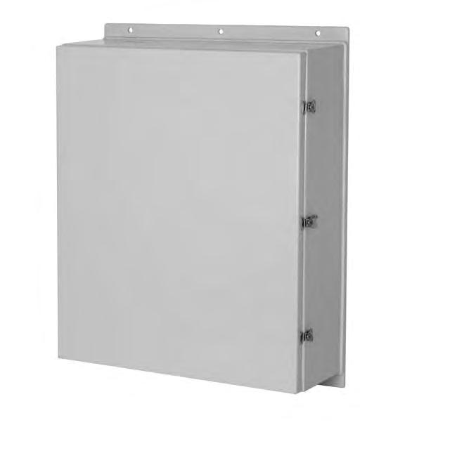 Empire Series: Wall Mount APPLICATION Designed to insulate and house electrical and electronic controls, instruments or components for indoor and outdoor applications Especially well suited for high
