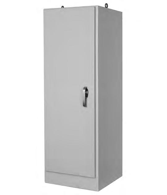 Empire Series: Free Standing Single Door APPLICATION Designed to insulate and house electrical and electronic controls, instruments or components for indoor and outdoor applications Especially well