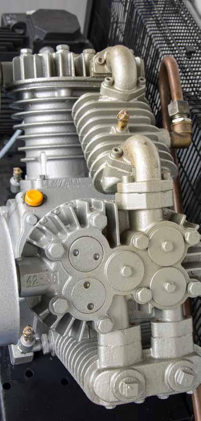 COMPRESSOR OILS Compressor oils are lubricating oils (V) which are used in air compressors with oil-lubricated pressure chambers without injection cooling.