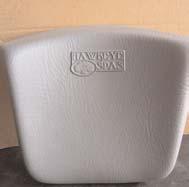 Universal Urethane Silver Pillow, Flat Back, No