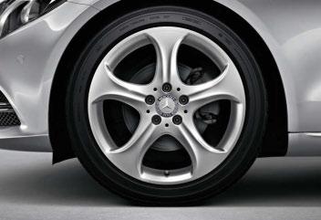 5 J x 18 ET 56 Tyre: 245/40 R18 A205 401 2902 7X21 02 5-spoke wheel Finish: vanadium silver Wheel: 7.
