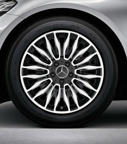 exterior QUALITY The long road to perfection. Mercedes-Benz light-alloy wheels not only boost your vehicle s looks, they also offer the ultimate in safety.