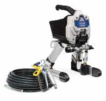 SP SERIES ELECTRIC AIRLESS PAINT SPRAYERS FOR RESIDENTIAL USE These entry-level sprayers spray a variety of interior and exterior oiland