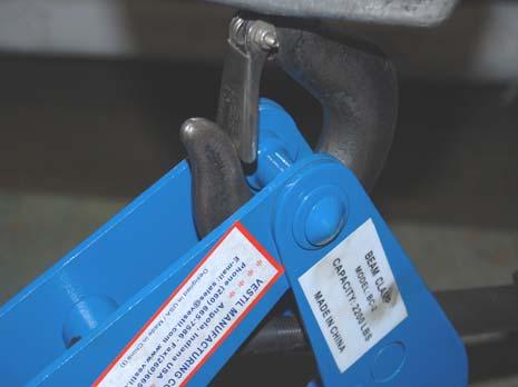 Trainees under the direct supervision of a designated person may use the clamp.