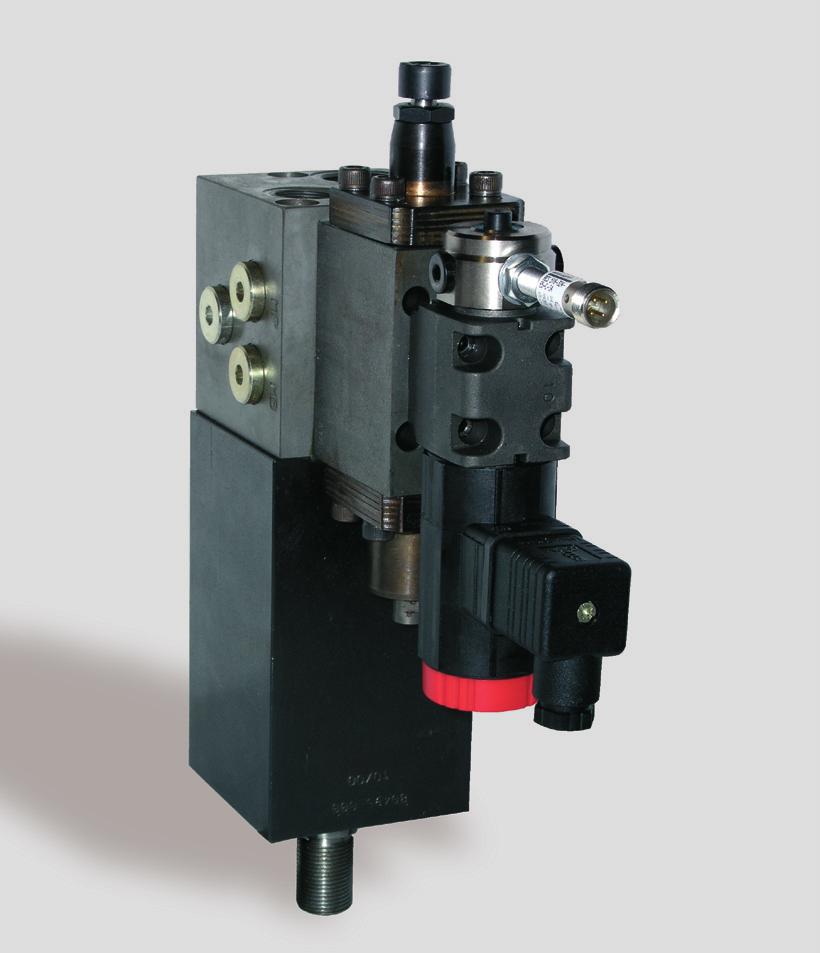 Hydraulic Ram Control Unit HSE NG 6 Design and Function forms the basis for the stroke control.