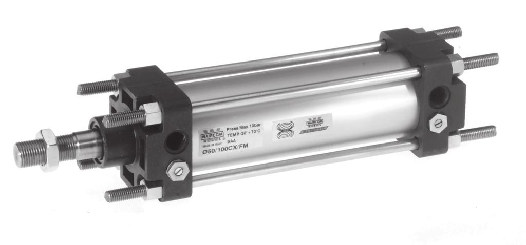 Cylinders to AFNOR NF E49-00 seriescx DESCRIPTION Cylinders series CX comply with AFNOR NF E49-00 (ex CNOMO) standard and so they result interchangeable.