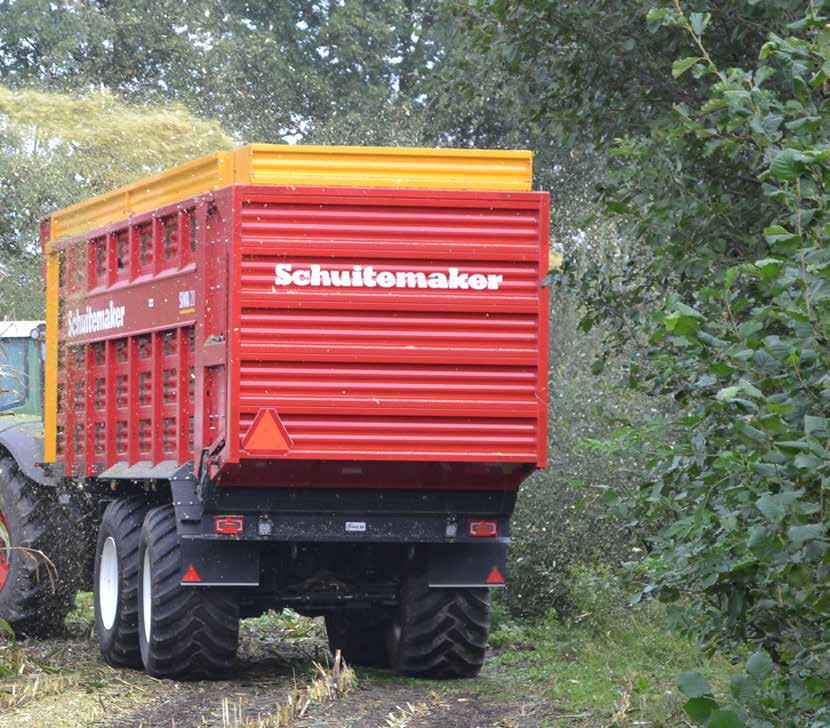SIWA 2 3 More efficient chopping, greater loading and faster unloading capacity The Siwa silage wagon is an indispensable link in the forage harvesting chain The Schuitemaker