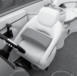 allows for the seat to slide fore and aft, and to rotate.