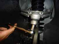 INSTALL THE BALL JOINT NUT.