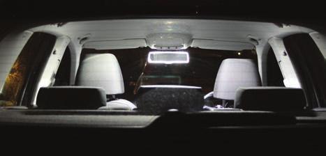 OSRAM can offer a number of retrofit LED bulbs for vehicle interiors including Warm White,