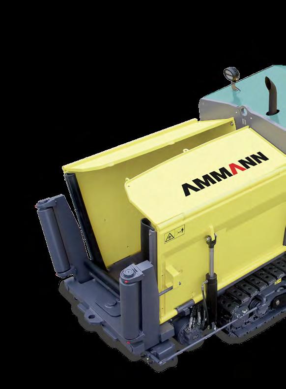 Your benefits at a glance What sets the compact paver class from Ammann apart? Ergonomics Low height and compact dimensions facilitate exceptional views to the hopper and all working areas.