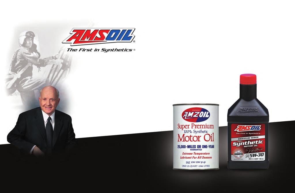 OPPORTUNITY When AMSOIL synthetic motor oil was introduced more than 40 years ago, many viewed oil as simply a commodity. But AMSOIL synthetic motor oil was much more than that.