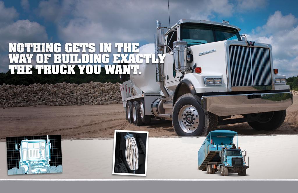 No unusual angles. No unnecessary brackets. No hidden wiring. There s a reason we design Western Star trucks the way we do to save you upfit time and, more importantly, money.