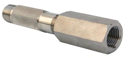 WGI pigtail siphons are available in carbon steel and 316 stainless steel.