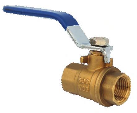 WGI 601 Series Brass Ball Valves WGI 601 series offers a high quality brass ball valve that is used in HVAC, agriculture, irrigation, hydraulic and other industries. This series complies with ANSI B1.