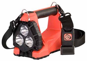 COM/HANDHELDLIGHTS HAND-HELD LIGHTS FIRE VULCAN LANTERNS AVAILABLE IN HALOGEN OR LED RECHARGEABLE The Fire Vulcan is the brightest, lightest and smartest lantern in its class.